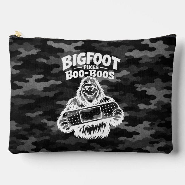 Bolsa de Accesorios de Bigfoot Sasquatch (Anverso)