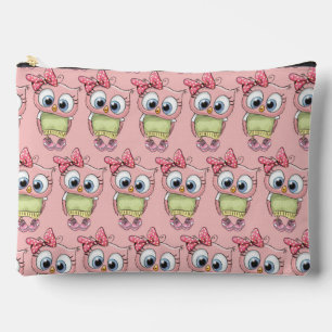 Bolsa de accesorios de búho