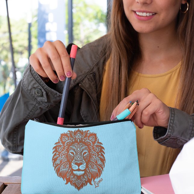 Bolsa de accesorios de cuero falso Boho Cutout de  (Subido por el creador)