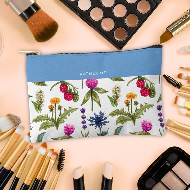 Bolsa de accesorios de dama de honor Boho Wildflow (Subido por el creador)