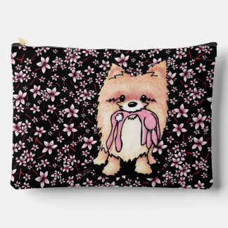 Bolsa de accesorios de flor de cerezo Pomerania