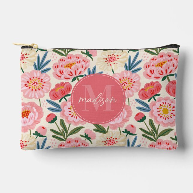 Bolsa de accesorios de flor linda (Anverso)
