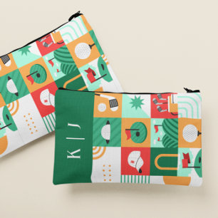 Bolsa de accesorios de golf con monograma