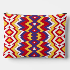 Bolsa de accesorios de maquillaje de patrones de z