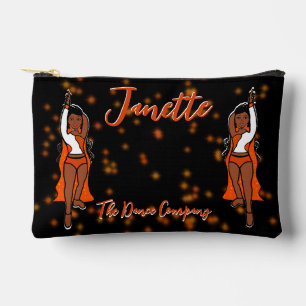 Bolsa de accesorios de Naranja de bailarina/mallor