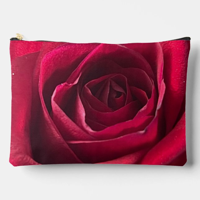 Bolsa de Accesorios de Rosa Atemporal (Anverso)