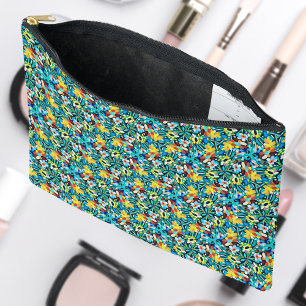 Bolsa de accesorios del patrón del Fiesta Petal