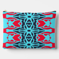 Bolsa de accesorios diseño de arte moderno colorid