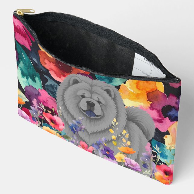 BOLSA DE ACCESORIOS Grande Blue Chow - Jardín Zen (Abierto)