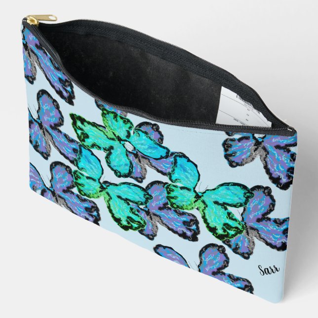 Bolsa de accesorios: Libre como una mariposa (Abierto)