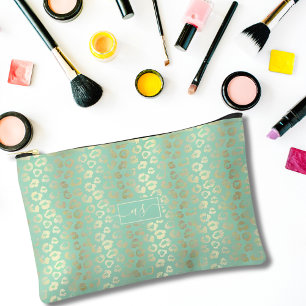 Bolsa de accesorios monogramada con estampado de l