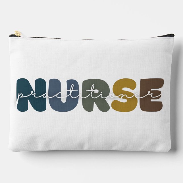 Bolsa de accesorios para enfermera practicante NP (Anverso)