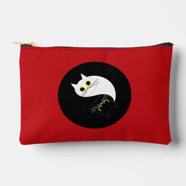 Bolsa de accesorios para gatos YIN YANG Zen (Anverso)