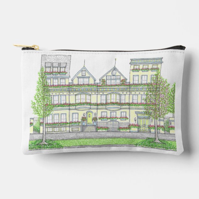 Bolsa de accesorios pequeña de Brownstone City (Anverso)