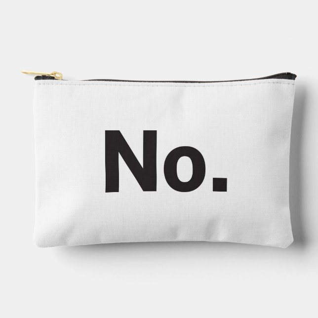 Bolsa de Accesorios Pequeña: No. (Anverso)