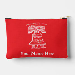 Bolsa de Accesorios Pequeña - Roja (Personalizada)