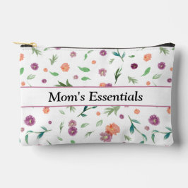 Bolsa de acuarela personalizada - regalo para mamá