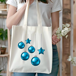 Bolsa de Adornos Navideños de Bolas y Estrellas