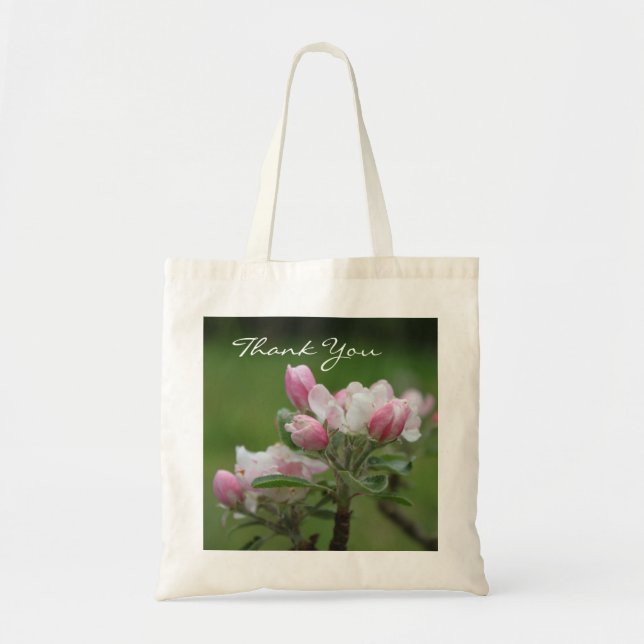 Bolsa de agradecimiento de flor de manzano (Frente)
