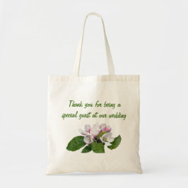 Bolsa de agradecimiento para la boda en flor de Ap