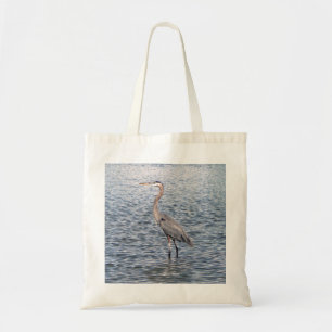 Bolsa de agua azul de la garza