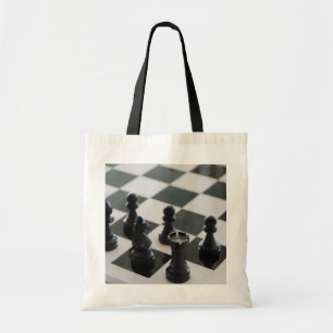 Bolsa de ajedrez y piezas de tocador