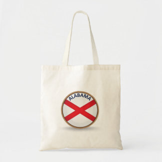 Bolsa de alabama con la bandera Seal Tote