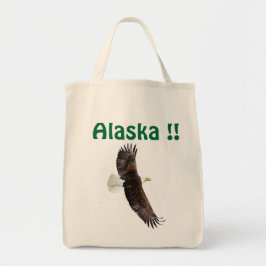 Bolsa de Alaska con águila.