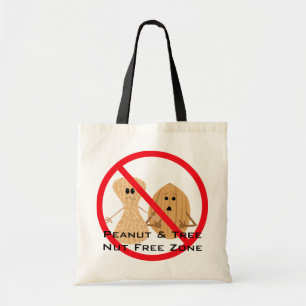 Bolsa de alergia libre de nueces de cacahuete y ár