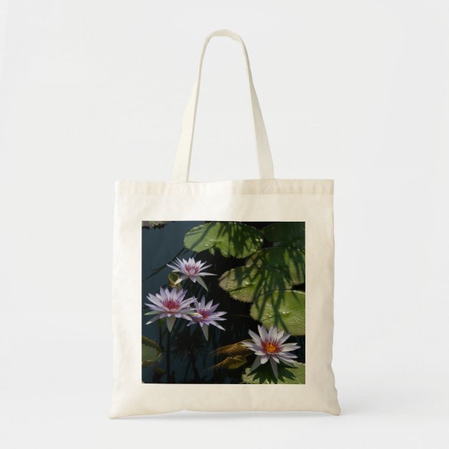 Bolsa de aleta blanca de Lotus Waterlilies (Frente)