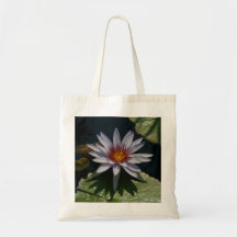 Bolsa de aleta blanca de Lotus Waterlily