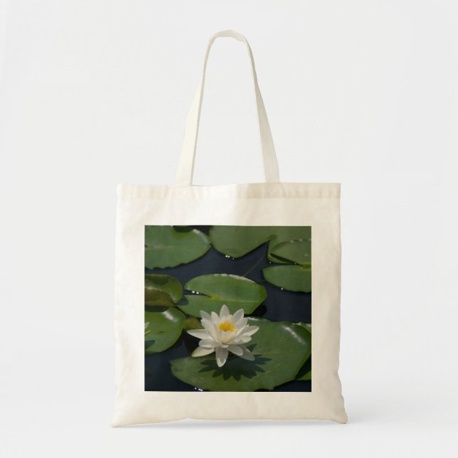 Bolsa de aleta blanca de Lotus Waterlily (Frente)