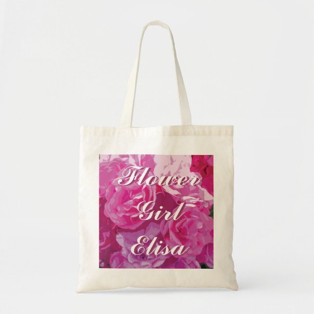 Bolsa de aleta chica rosa | Nombre personalizado (Frente)
