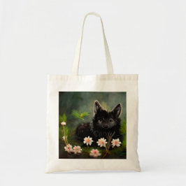 Bolsa de aleta de animal salvaje con flores
