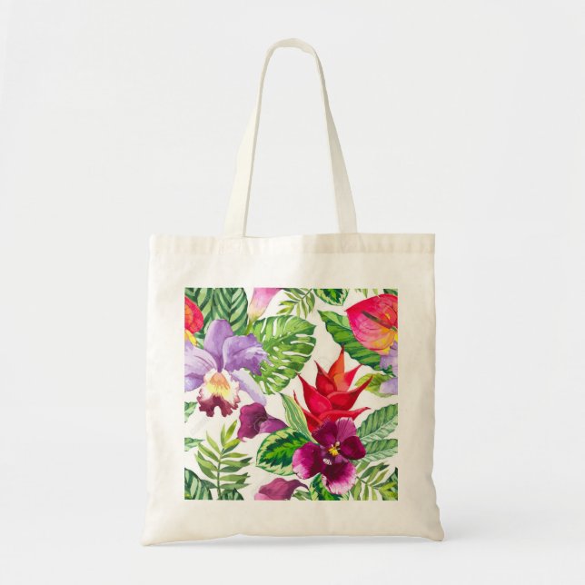 Bolsa de aleta de las flores orquídeas de Hawái (Frente)