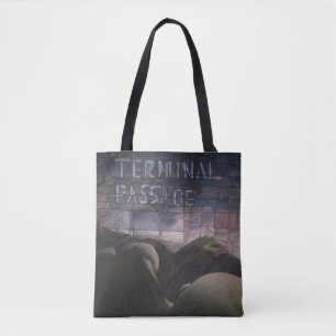 Bolsa de aleta del pasaje de terminal