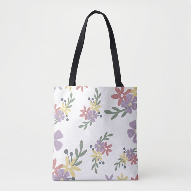 Bolsa de aleta floral (Anverso)