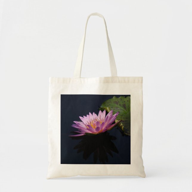 Bolsa de aleta morada de Lotus Waterlily (Frente)