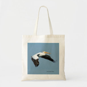 Bolsa de aleta pelicana blanca