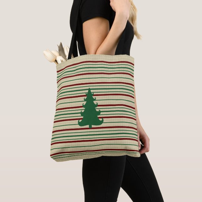 Bolsa de aleta rayada de árbol de Navidad (Detalle)