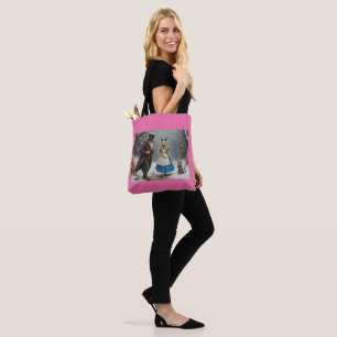 Bolsa de aleta rosa de Alicia de Invierno