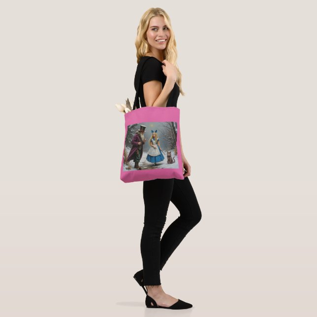 Bolsa de aleta rosa de Alicia de Invierno (Puesto)