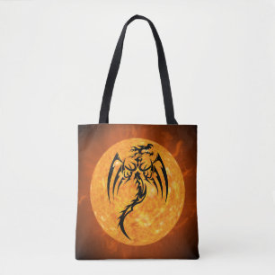 bolsa de aletas del dragón de fuego