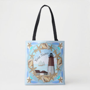 Bolsa de aletas Point Judith Lighthouse