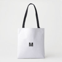 Bolsa de alfabeto con la letra M
