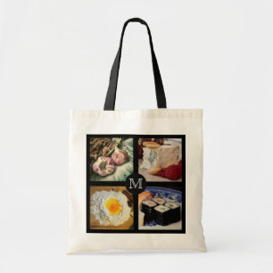 Bolsa de algodón con monograma personalizado de al