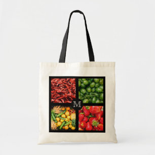 Bolsa de algodón con monograma personalizado de al
