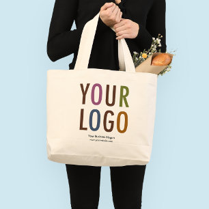 Bolsa de algodón de algodón de gran Personalizado
