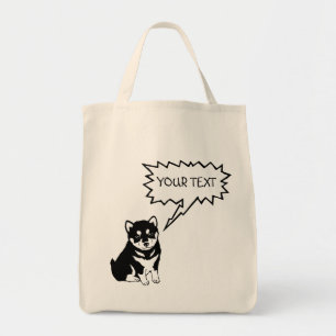 Bolsa de algodón del año 2018 del perro chino Sh
