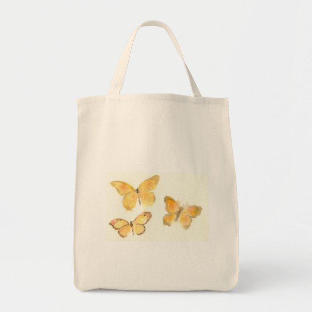 Bolsa de algodón orgánico para mariposas (Frente)